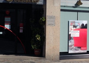 Banco de Santander concheiros Santiago de CompostelaDes