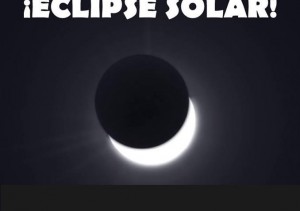 Eclipse solar na Trisca